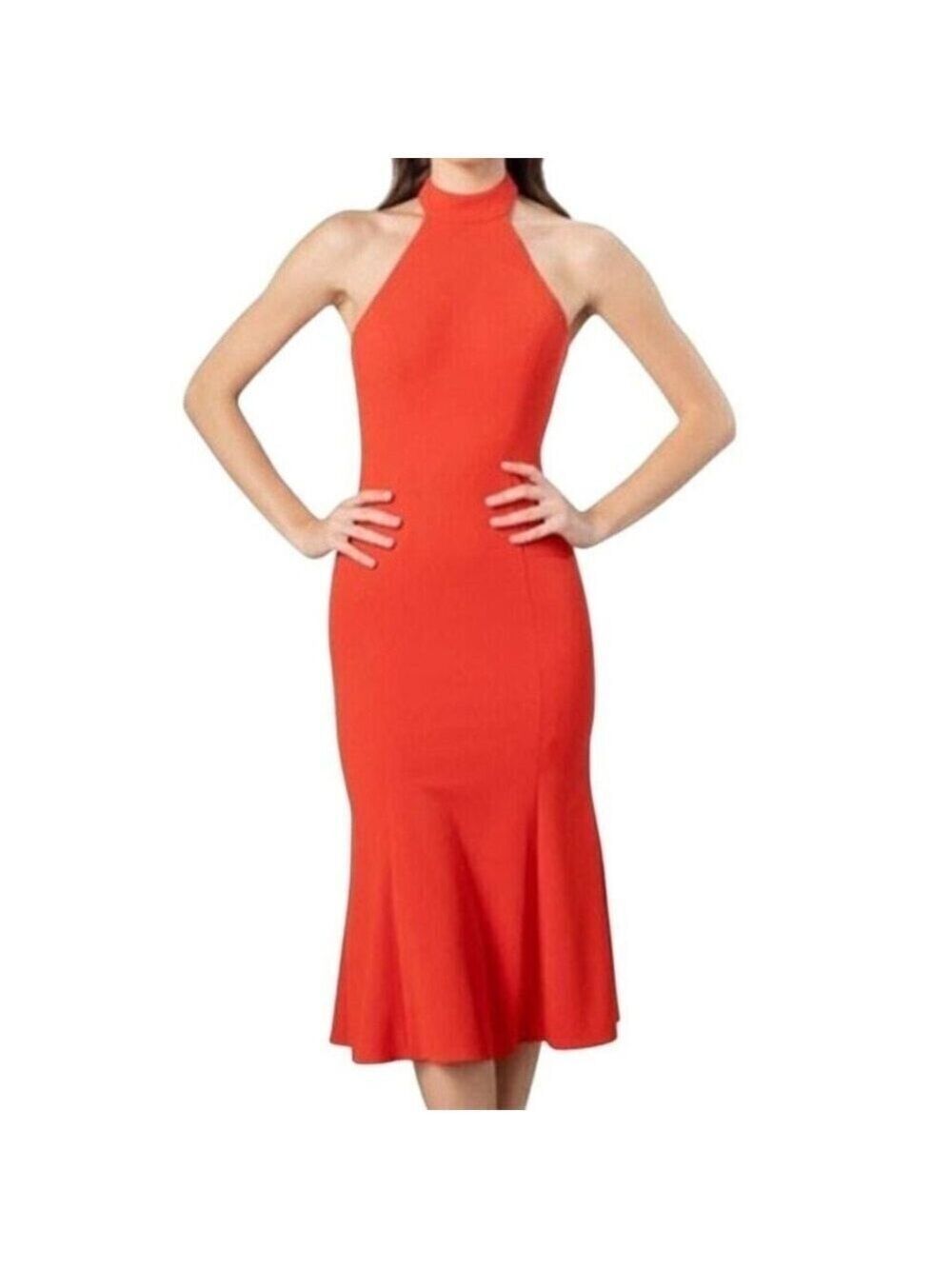 NWT Dress the Population Amara Dress in Poppy size XS